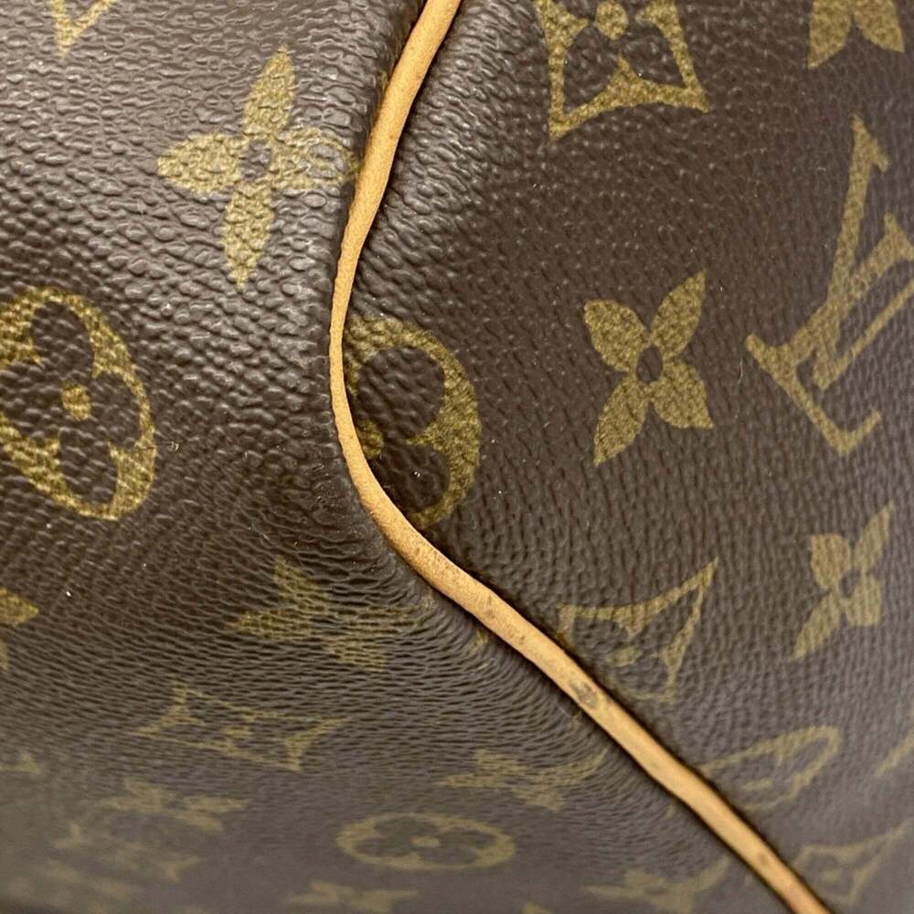 LOUIS VUITTON Brown Monogram Keepall 60 Boston Bag - Picture 8 of 11